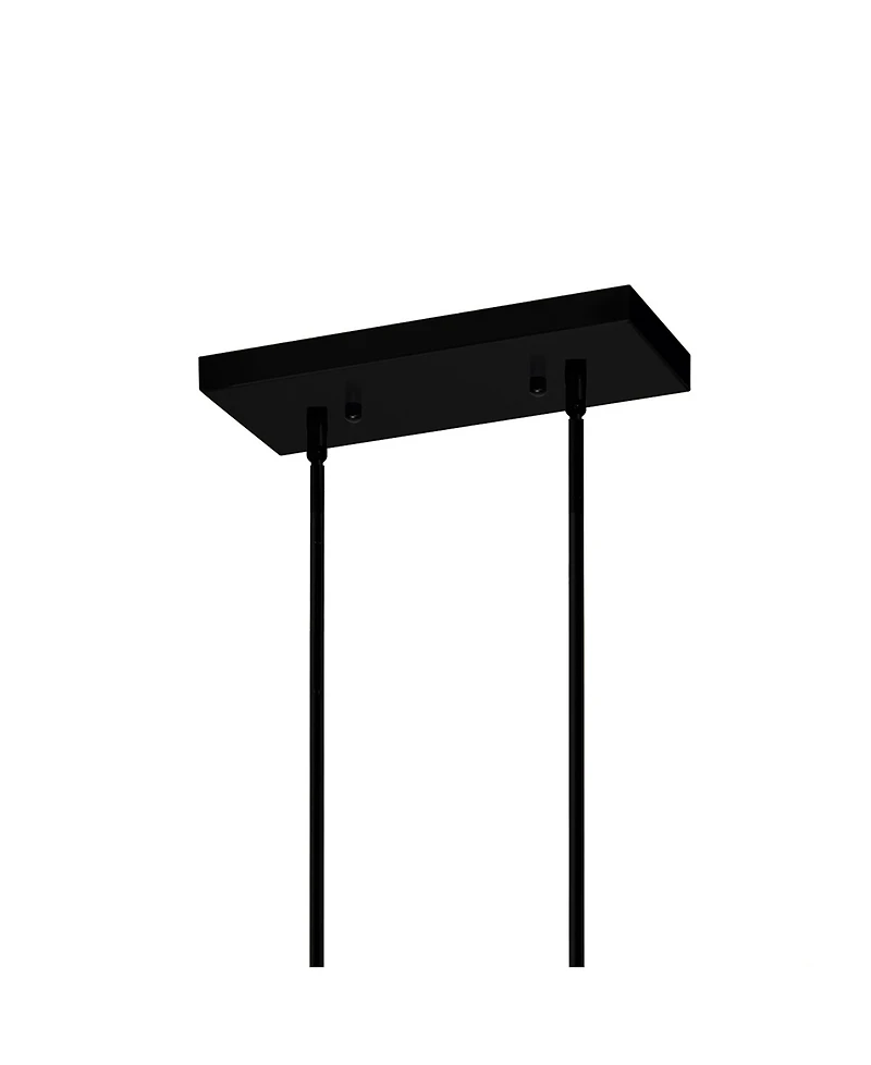 Cwi Lighting 48" Metal Dragonswatch Integrated Led Island Pool Table Light