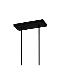 Cwi Lighting 48" Metal Dragonswatch Integrated Led Island Pool Table Light