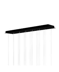 Cwi Lighting 48" Metal Dragonswatch Integrated Led Chandelier