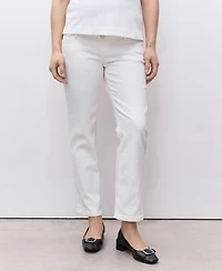 Mango Women's Maternity Straight Jeans