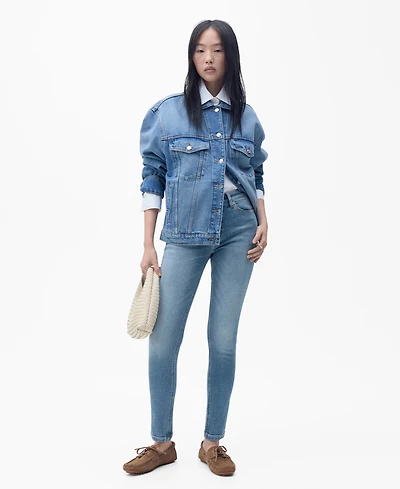 Mango Women's Mid-Rise Skinny Jeans