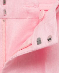 Mango Women's Linen Suit Trousers