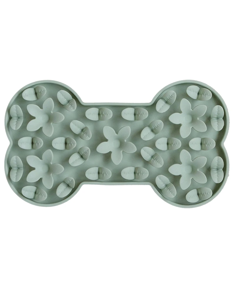 Enrichment Snuffle Mat: Sage Green Bone