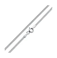 Bling Jewelry Simple Strong Plain Cuban Curb Chain Anklet Ankle Bracelet .925 Sterling Silver