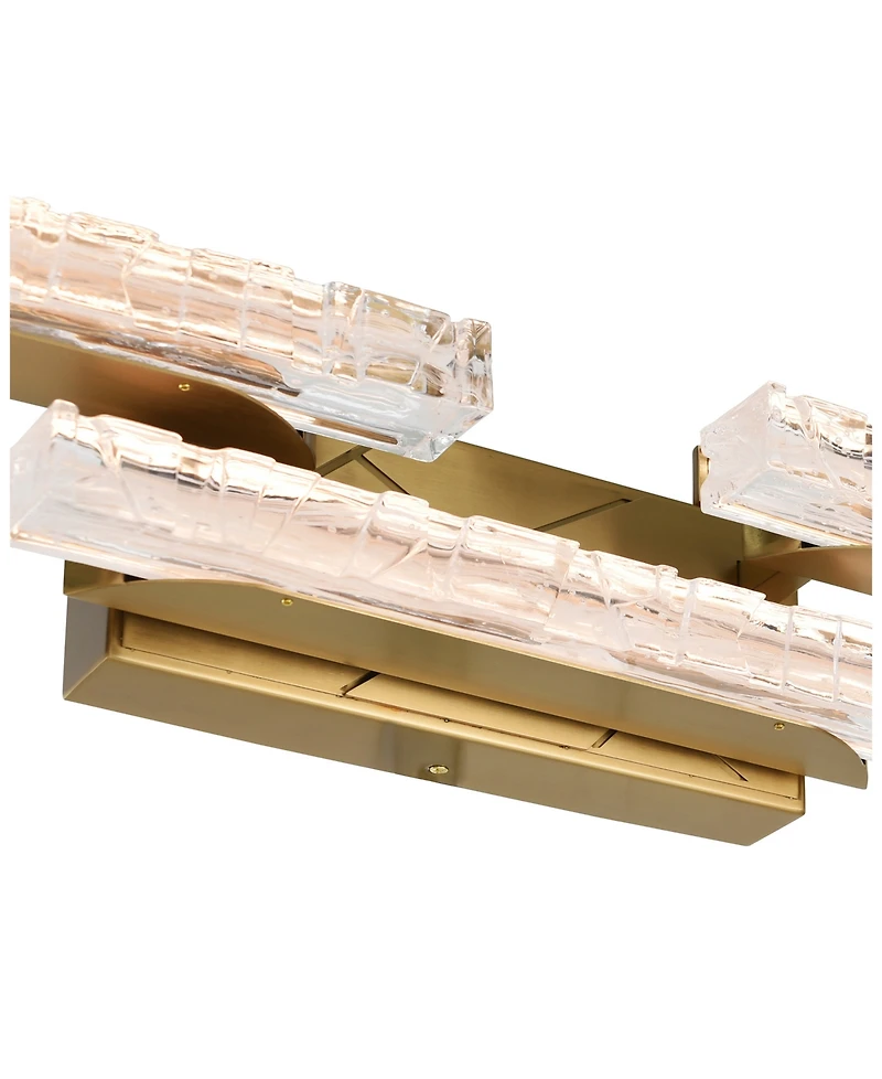 Cwi Lighting 5" Metal Valira Integrated Led Vanity Light