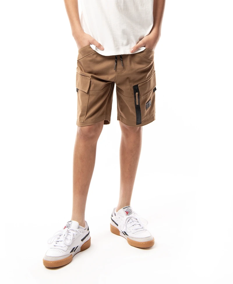 Ring of Fire Big Boys Jaziel Stretch Twill Cargo Shorts