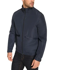 Cole Haan Men's Technical Rain Packable Windbreaker