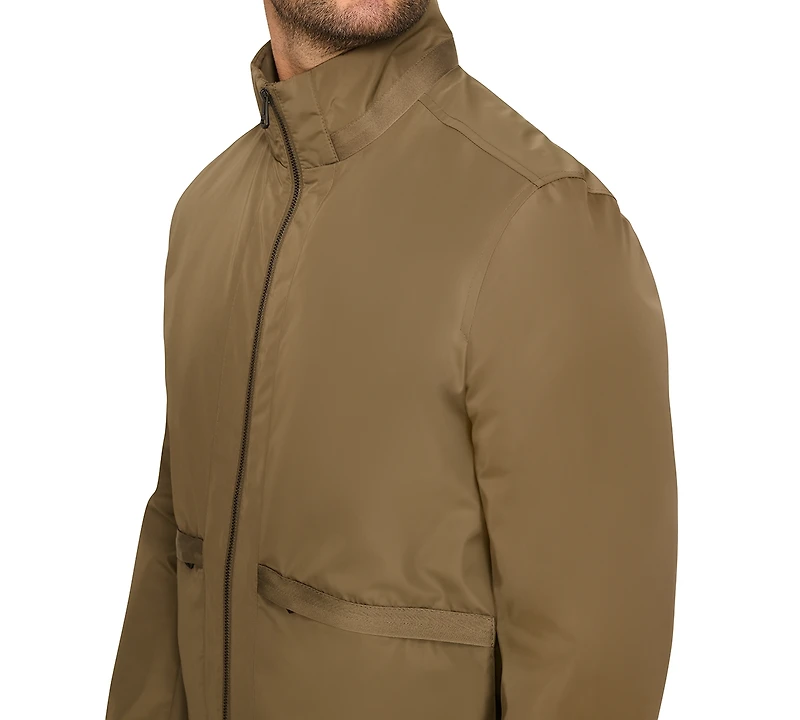 Cole Haan Men's Technical Rain Packable Windbreaker