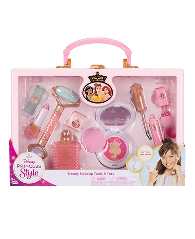 Disney Princess Style Collection Trendy Makeup Tools and Tote