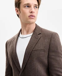 Hugo by Boss Men's Modern-Fit Herringbone Suit Jacket
