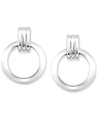 Giani Bernini Doorknocker Drop Earrings (3/4") in 18k Gold-Plated Sterling Silver (also in Sterling Silver), Exclusively at Macy's