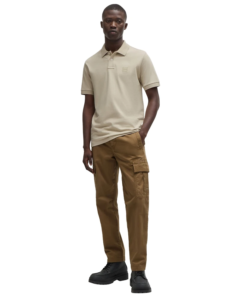 Boss by Hugo Men's Stretch-Cotton Slim-Fit Polo Shirt