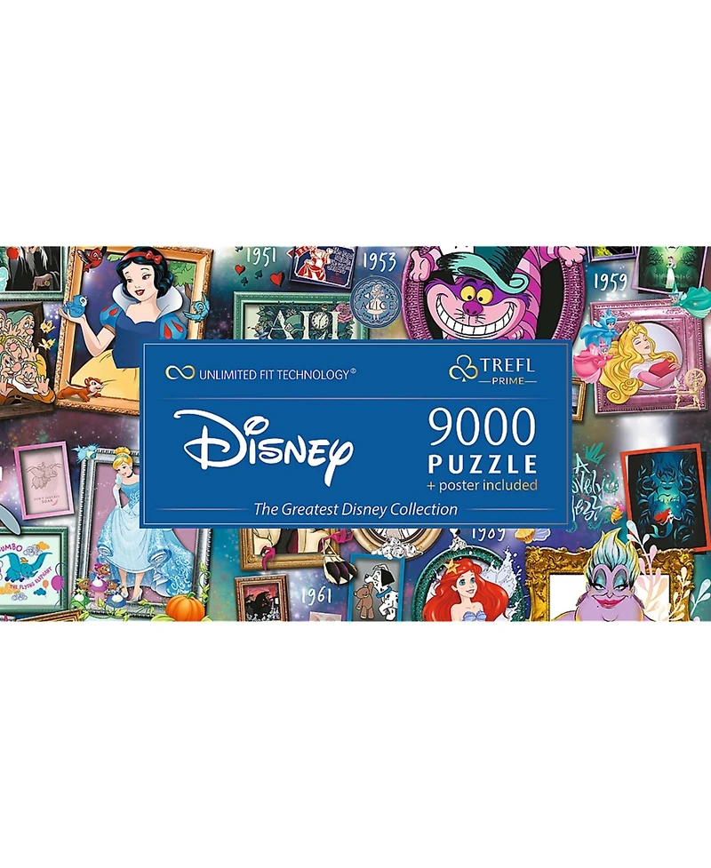 Trefl Prime 9000 Piece Puzzle - The Greatest Disney Collection