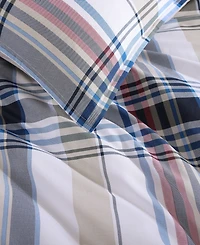 Tommy Hilfiger Waterbury Plaid Cotton 2-Pc. Duvet Cover Set, Twin