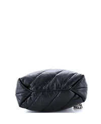 Pre-Owned Balenciaga Xs Crush Chain Tote Quilted Crushed Calfskin