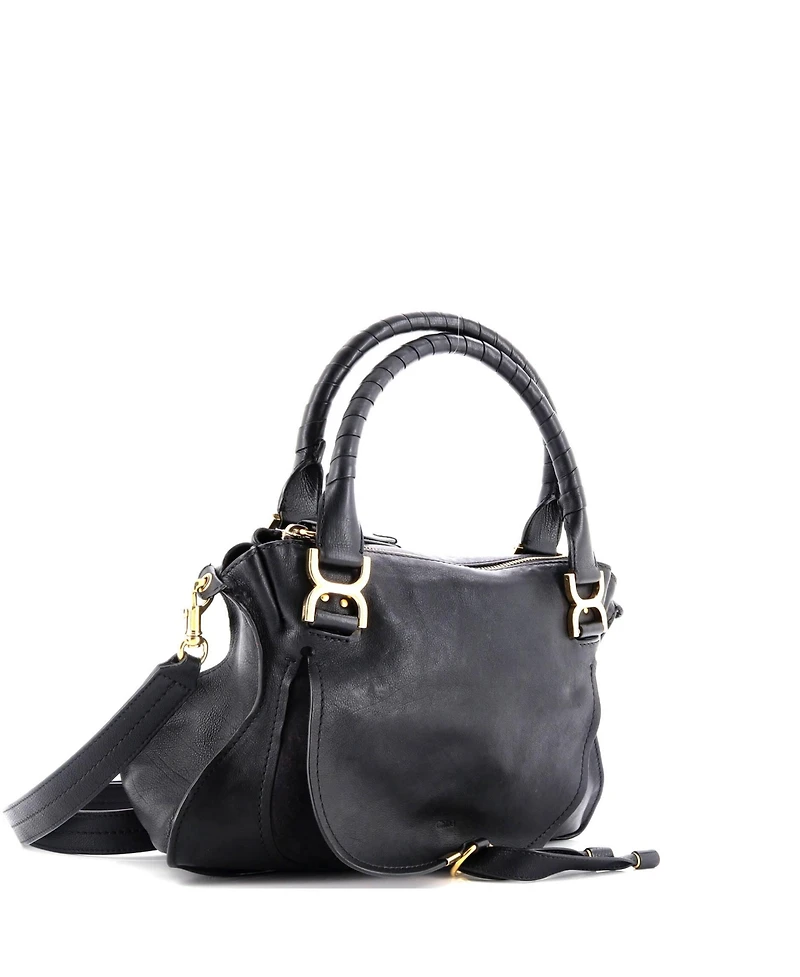 Pre-Owned Chloe Medium Marcie Satchel Leather