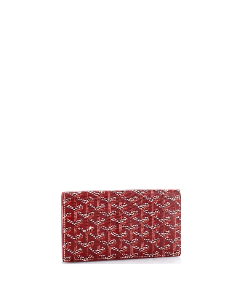 Pre-Owned Goyard Long Richelieu Wallet Coated Canvas