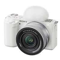 Sony Sony Zv-E10 Mirrorless Interchangeable Lens Vlogging Camera with 16-50mm Lens, Black