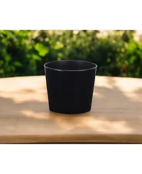 Round Plastic Planter Pot for Indoor and Outdoor Garden Decor