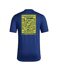 Adidas Men's Navy Nashville Sc Local Wrap T-Shirt