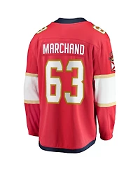 Fanatics Men's Brad Marchand Red Florida Panthers Home Breakaway Jersey