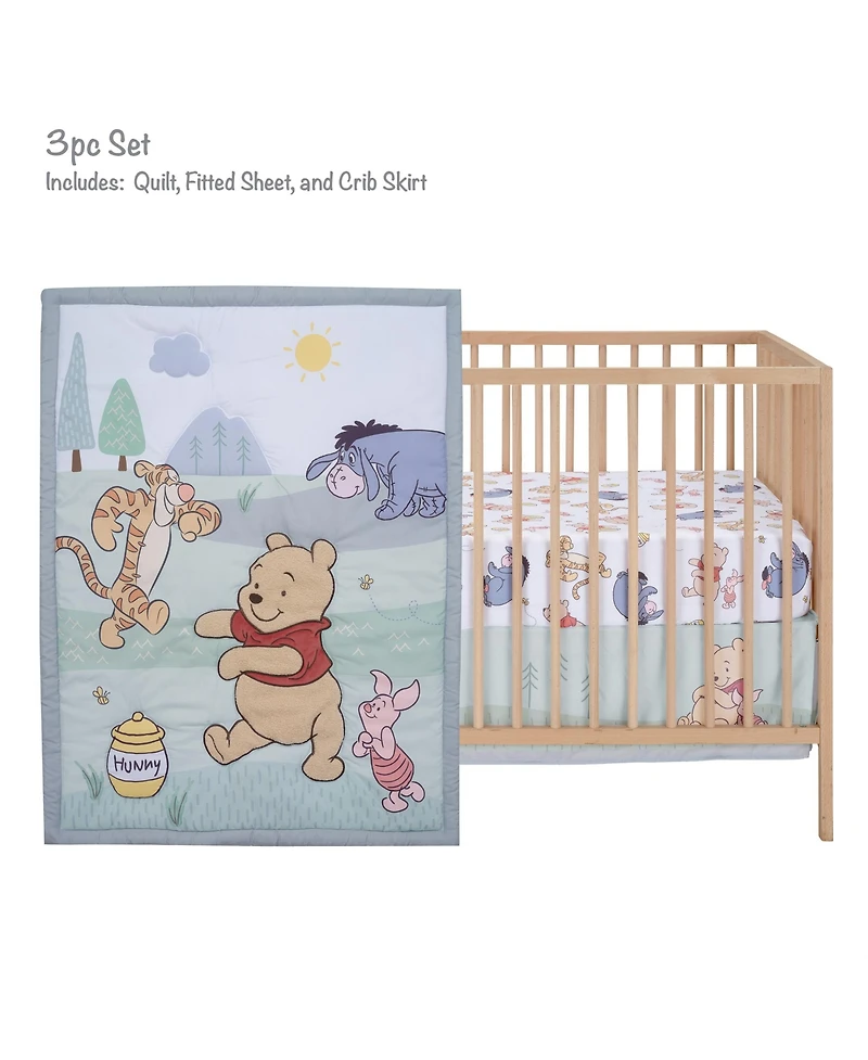Bedtime Originals Disney Baby Winnie the Pooh & Friends 3-pc Crib Bedding Set