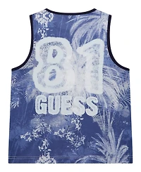 Guess Big Boys Oversize Mesh Sleeveless Tank Top