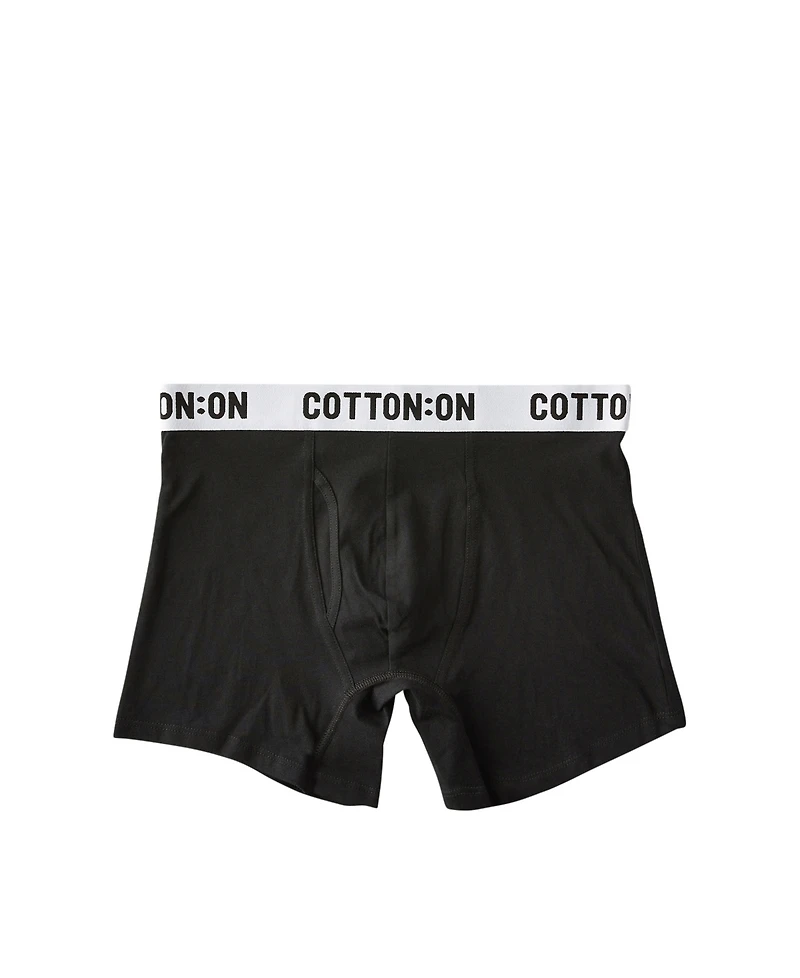 Cotton On Men's 3-Pack Regular Fit Trunk Underwear