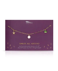 Lucky Feather Enamel Treasure Necklace
