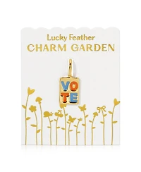 Lucky Feather Charm Garden - Gold