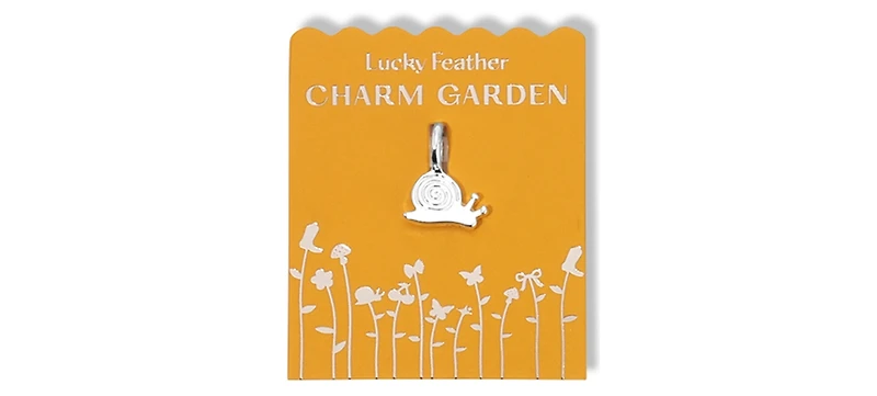 Lucky Feather Charm Garden - Silver