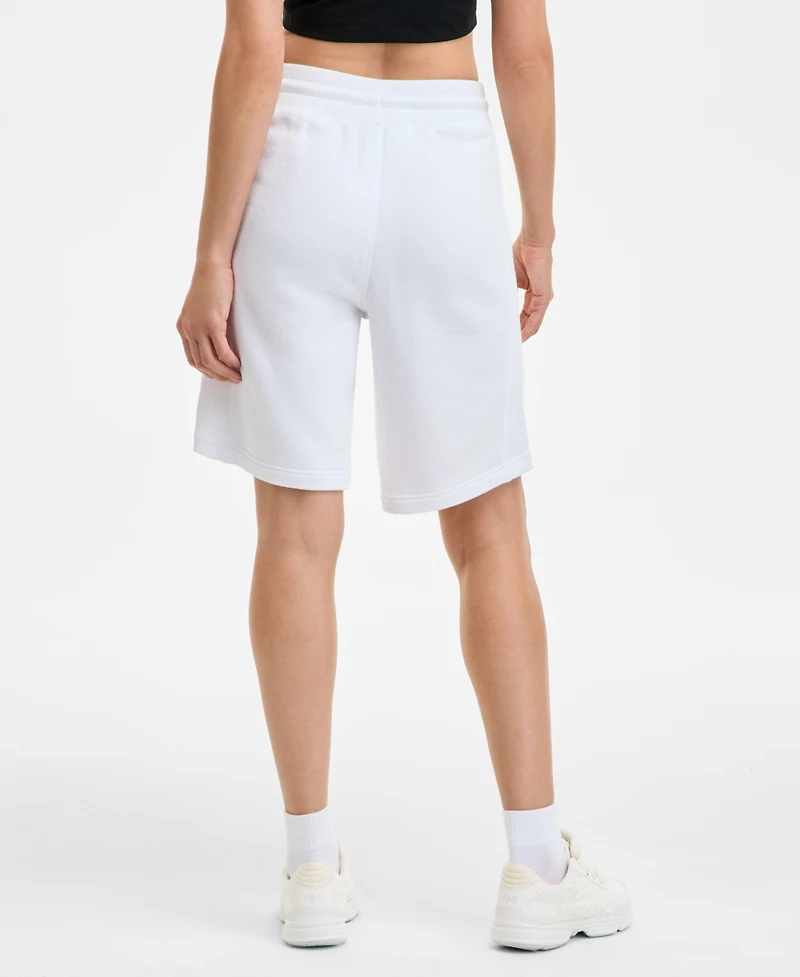 Id Ideology Women's Cotton-Blend Pull-On Bermuda Shorts, Exclusively at Macy's
