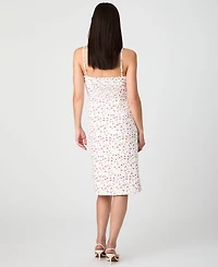 French Connection Women's Echo Crepe Strappy Midi Dress