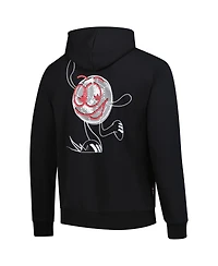 Adidas Men's Black Ajax Culture Wear Graphic Pullover Hoodie
