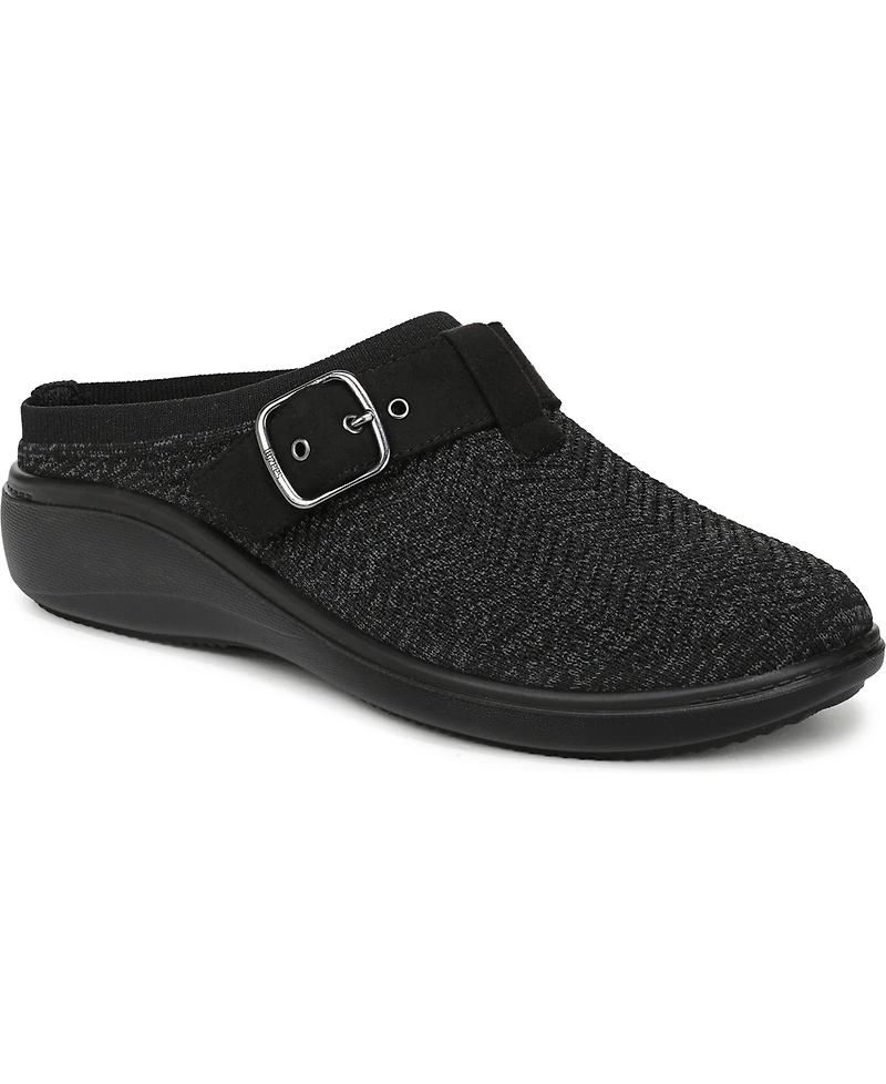 LifeStride Women's Balance-Knit Washable Round Toe Clogs