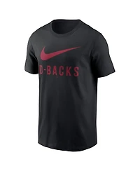 Nike Men's Black Arizona Diamondbacks Swoosh T-Shirt
