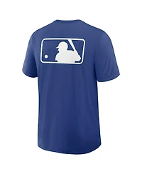 Nike Men's Royal Chicago Cubs Authentic Collection Early Work Tri-Blend Performance T-Shirt