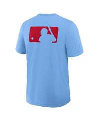 Nike Men's Light Blue St. Louis Cardinals Authentic Collection Early Work Tri-Blend Performance T-Shirt