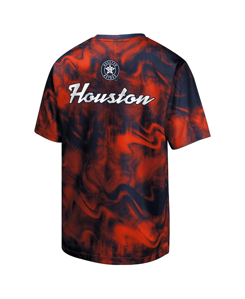 Outerstuff Big Boys and Girls Navy/Red Houston Astros Pinch Hitter T-Shirt