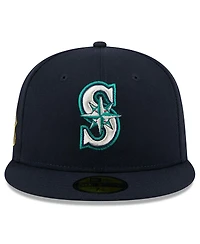 New Era Men's Navy Seattle Mariners 2025 Jackie Robinson Day 59FIFTY Fitted Hat