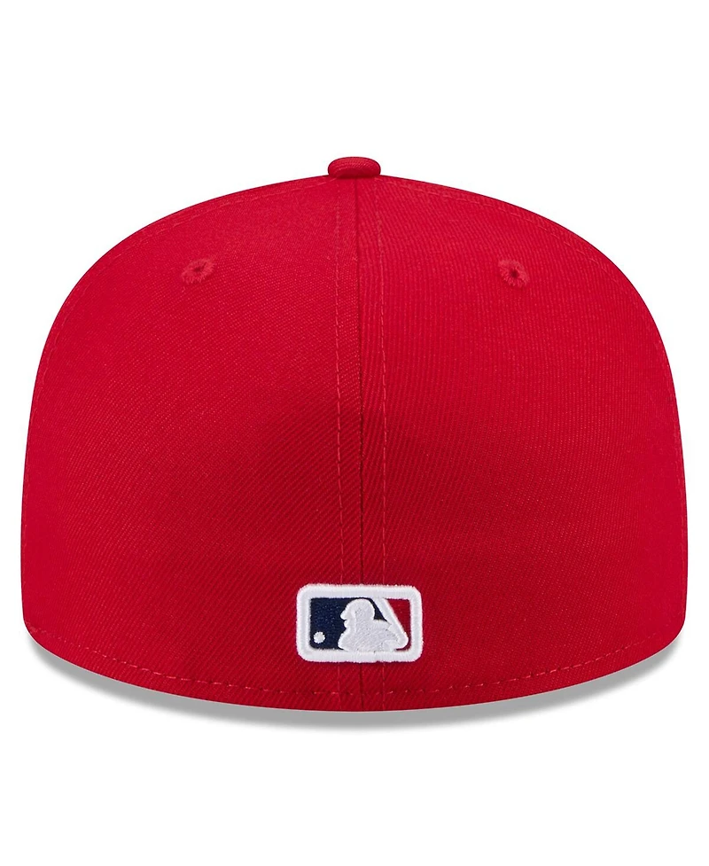 New Era Men's Red Philadelphia Phillies 2025 Jackie Robinson Day 59FIFTY Fitted Hat