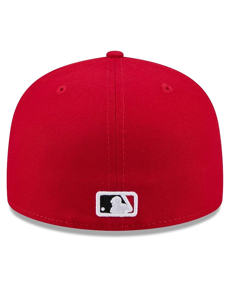 New Era Men's Red Cincinnati Reds 2025 Jackie Robinson Day 59FIFTY Fitted Hat