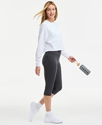 Id Ideology Women's Studio Cropped Leggings, Exclusively at Macy's