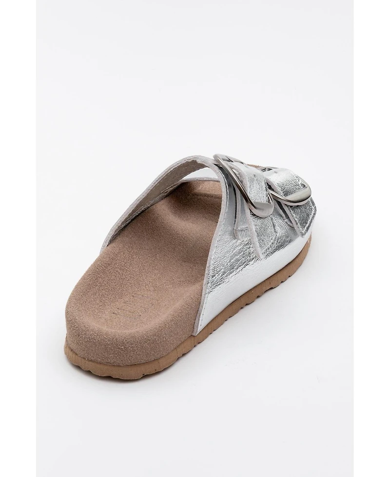 Ovesta Soft Footbed Leather Slide Sandal (Women
