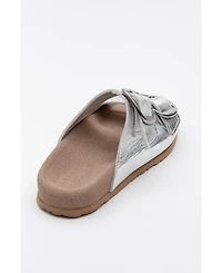 Ovesta Soft Footbed Leather Slide Sandal (Women