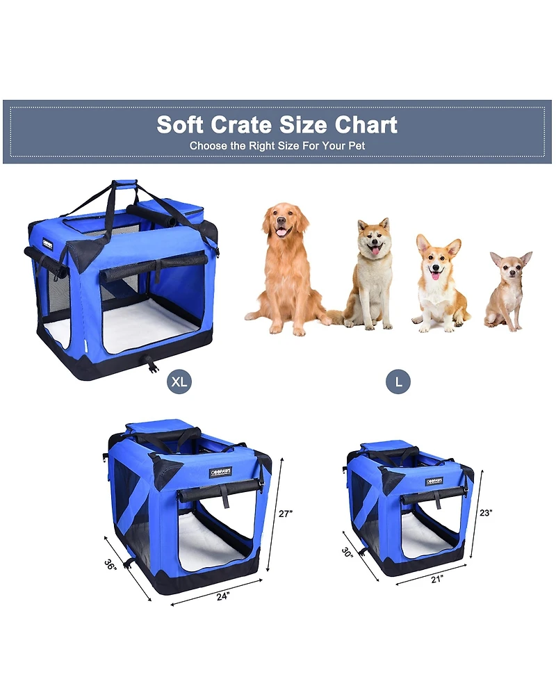 Soft Pet Crate: 30