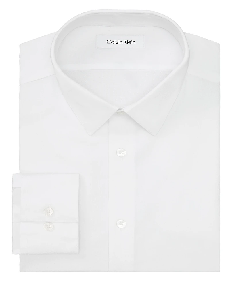 Calvin Klein Men's Slim Fit Formal Dress Shirt