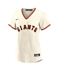 Nike Women's White San Francisco Giants 1 Mom Home Replica Jersey