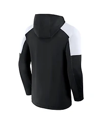 Fanatics Men's Black Columbus Crew Red Card Transitional Pullover Hoodie