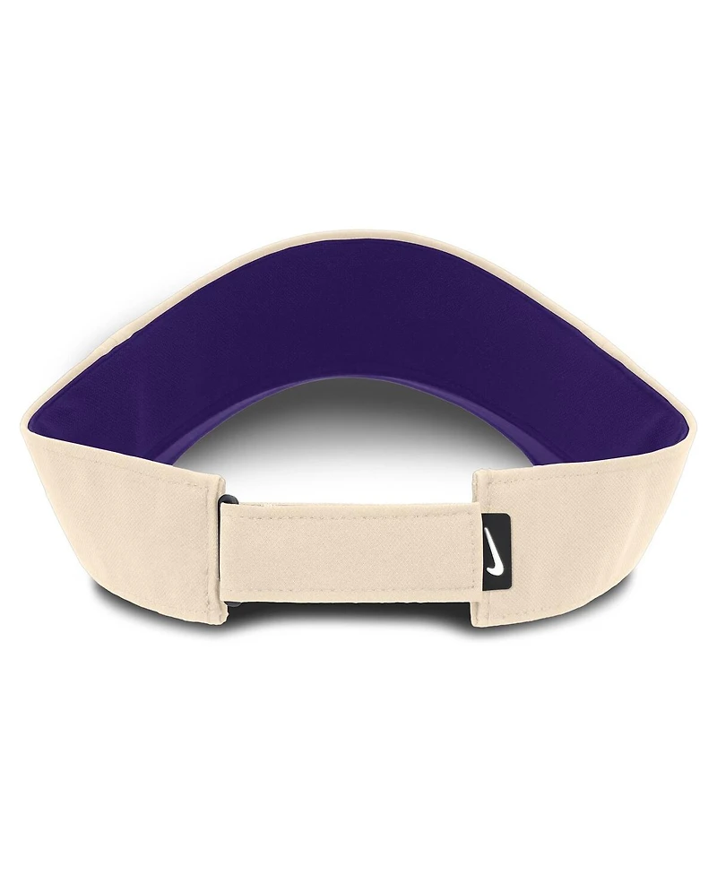 Nike Men's Natural Lsu Tigers Primetime Ace Adjustable Visor Hat